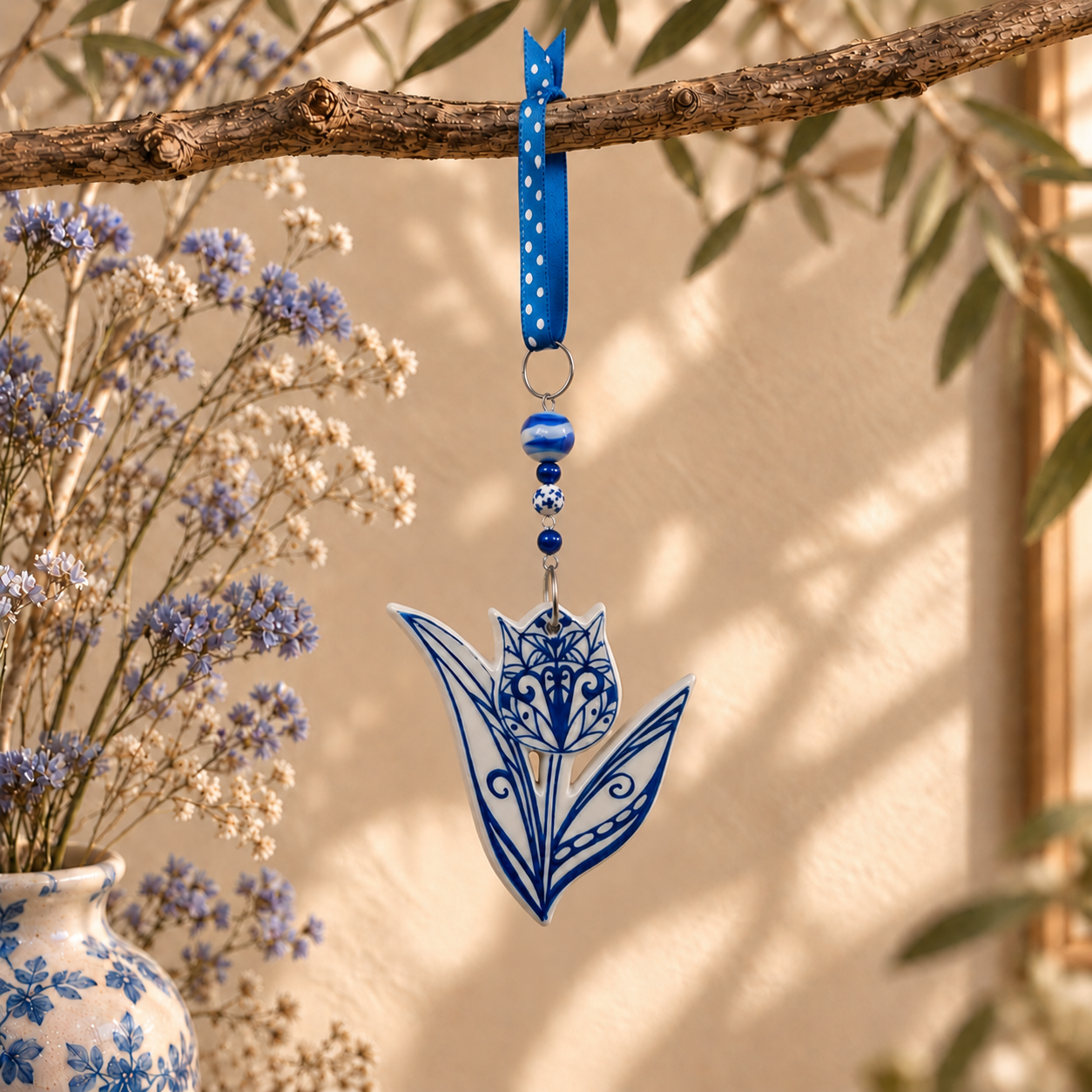Flowers collection — handmade ceramic flower decorations